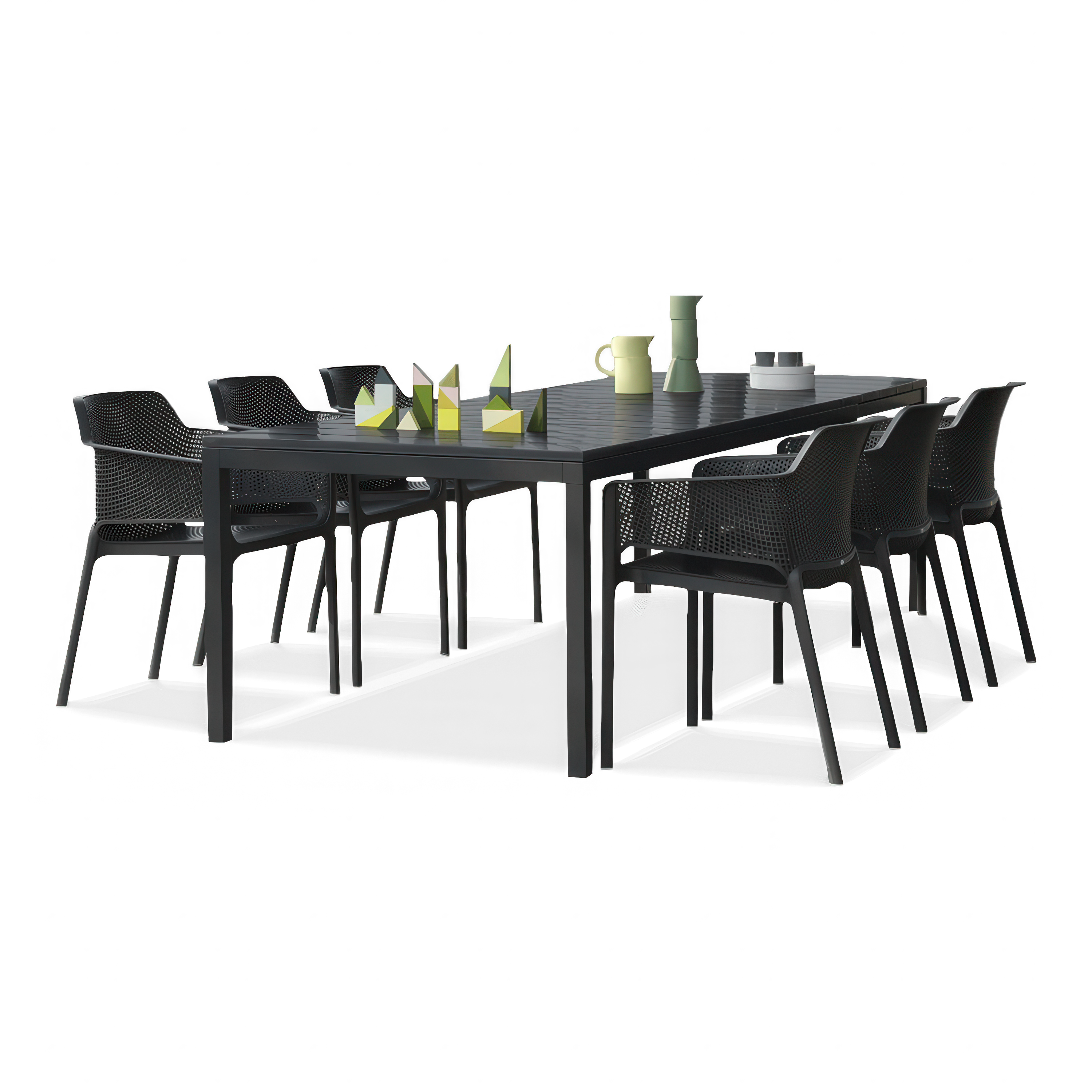 Zestaw ogrodowy Nardi NET/RIO - 8/140 Antracite