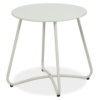 Stolik ogrodowy ART Light Beige, śr. 45cm - Focus Garden