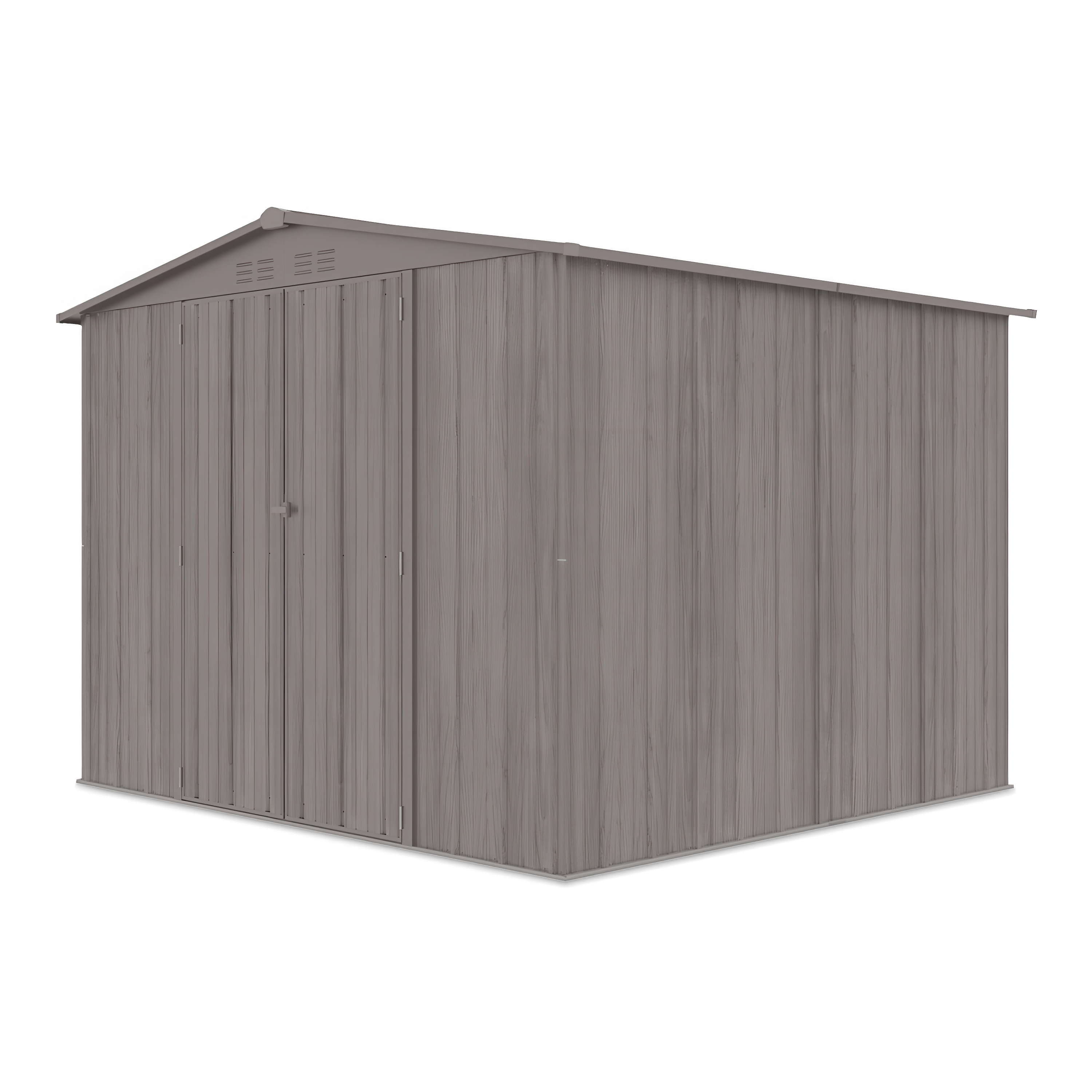 narzędziownia w kolorze szarego drewna