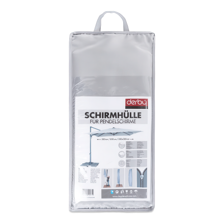 pokrowiec na parasol ogrodowy z masztem w worku