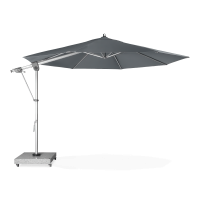 Parasol ogrodowy Doppler EXPERT 350 Anthracite