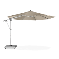 Parasol ogrodowy na wysięgniku Doppler EXPERT 350 Sand