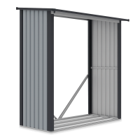 Stojak na drewno DENVER 182x89cm Light Grey - Hardmaister