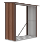 Drewutnia ogrodowa DENVER 182x89cm Walnut - Hardmaister