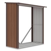 Drewutnia ogrodowa DENVER 182x89cm Walnut - Hardmaister