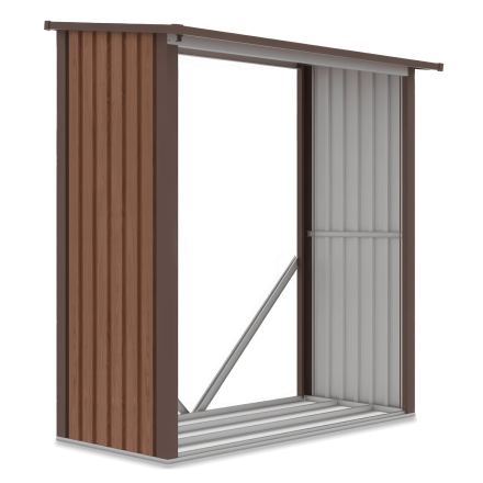 Drewutnia ogrodowa DENVER 182x89cm Walnut - Hardmaister