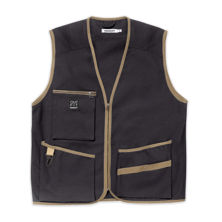 Kamizelka męska do ogrodu CORNIOLO Antracite, rozm M - Verdemax