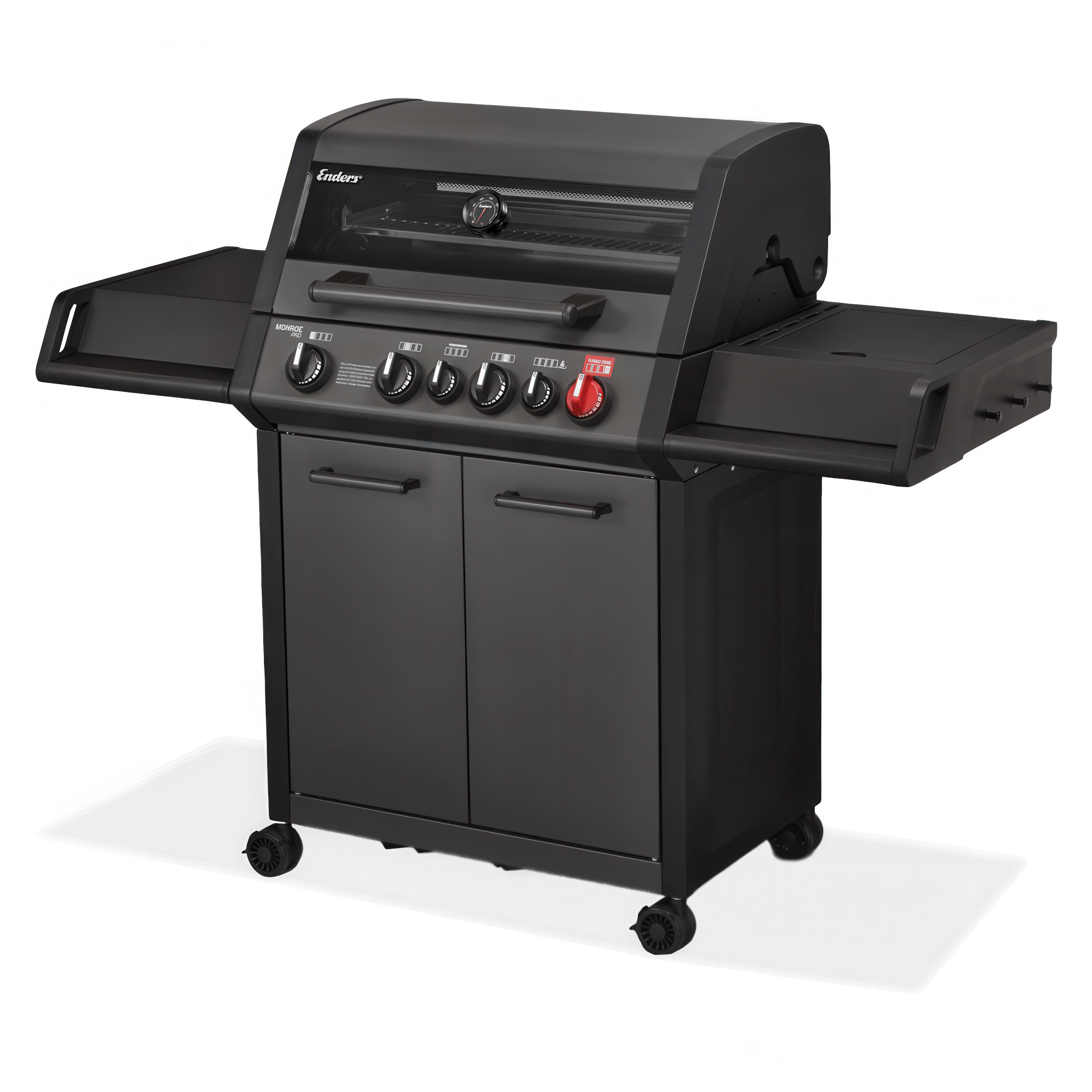 Grill gazowy Monroe PRO 4 SIK Turbo Shadow Series - Enders