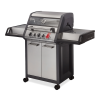 Grill gazowy Monroe PRO 3 SIK Turbo z palnikiem rożna - ENDERS