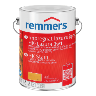 impregnat lazurujący do drewna w metalowym wiadrze