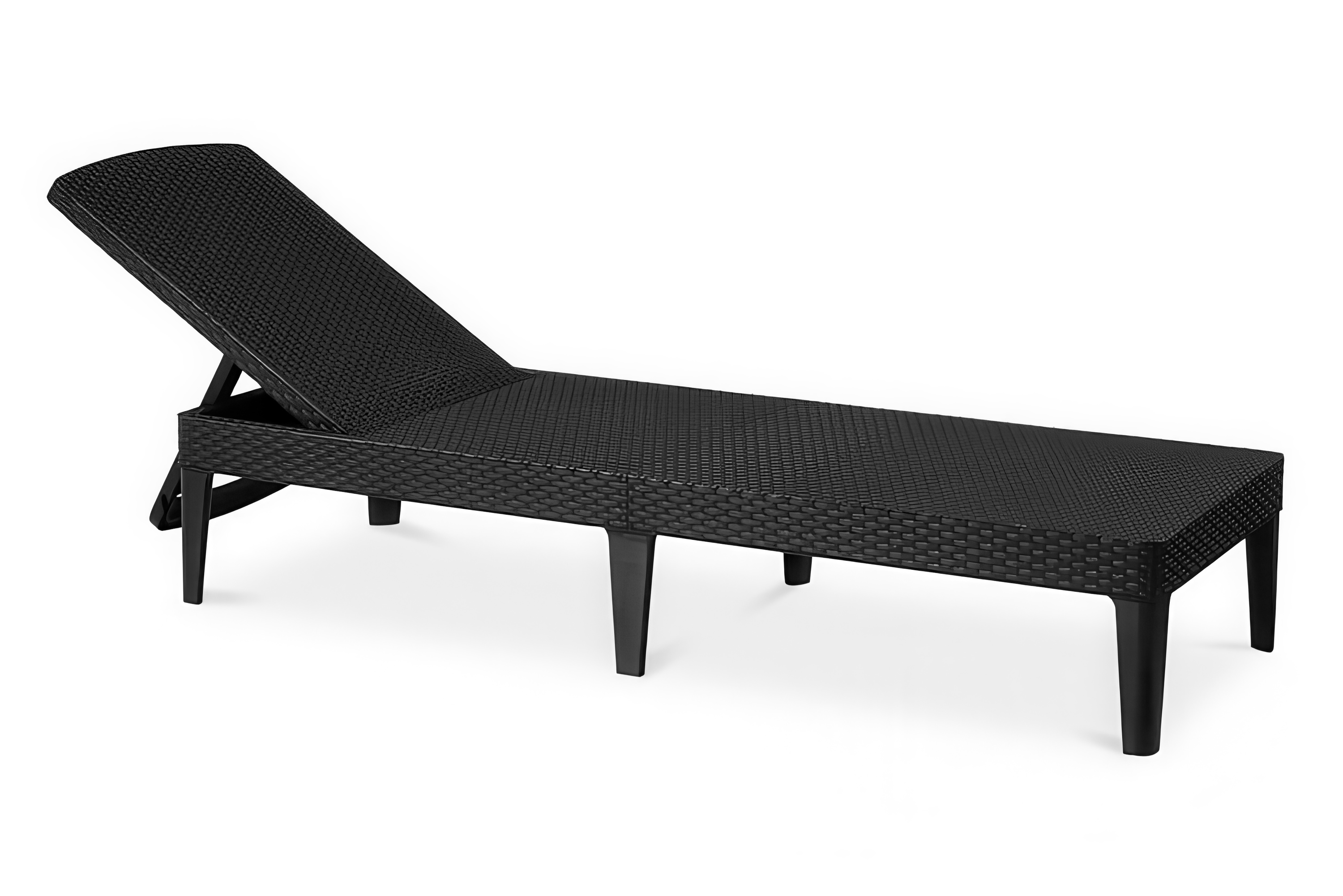 Шезлонг садовий Jaipur Graphite Keter з регулюванням спинки