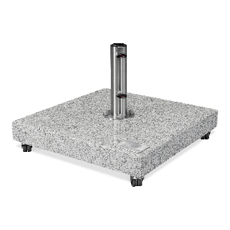 podstawa na kółkach do parasola z kamienia