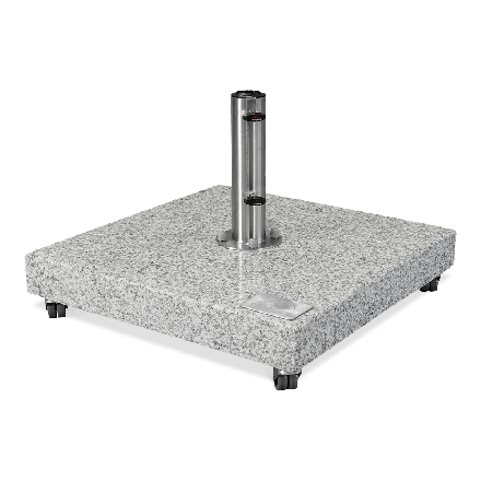 podstawa na kółkach do parasola z kamienia