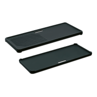 czarne patelnie, płyty żeliwne do grilla