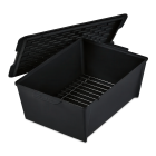 brytfanna grillowa w kolorze czarnym