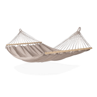 Hamak z drążkiem ALISIO Almond, dwuosobowy - LA SIESTA