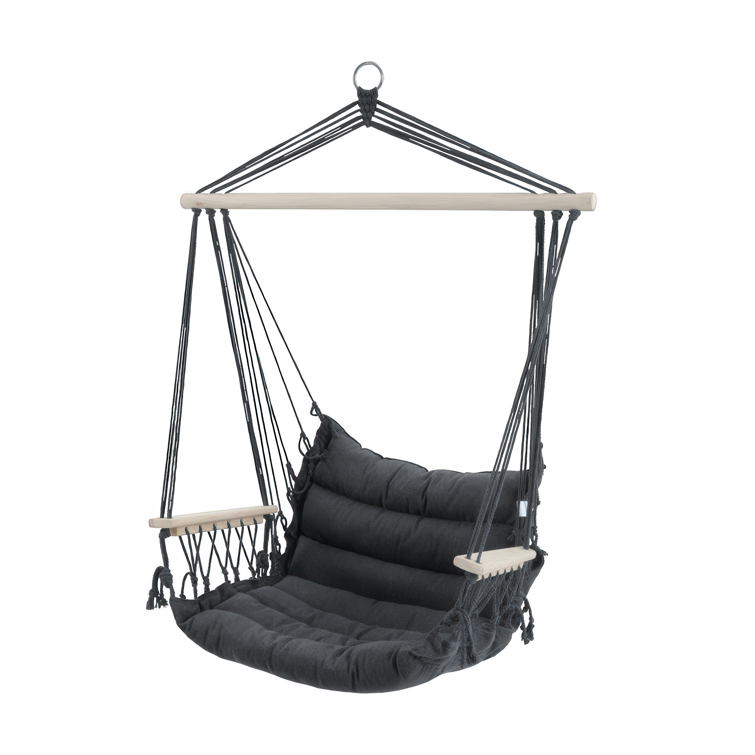 Aranżacja fotela wiszącego Barbados na tarasie