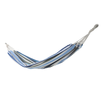 wiszący hamak zanzibar niebiesko-beżowy