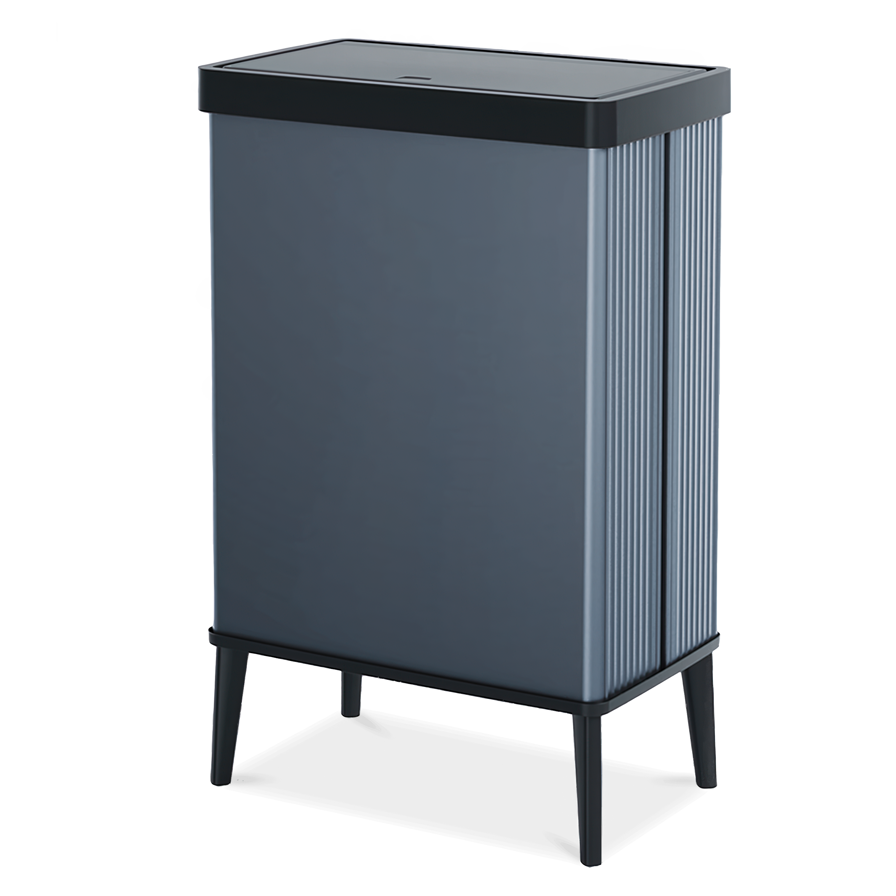 Kosz na śmieci wysoki VERTO 54L perłowy niebieski - Curver