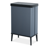 Kosz na śmieci wysoki VERTO 54L perłowy niebieski - Curver