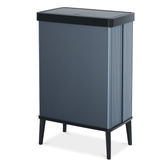 Kosz na śmieci wysoki VERTO 54L perłowy niebieski - Curver