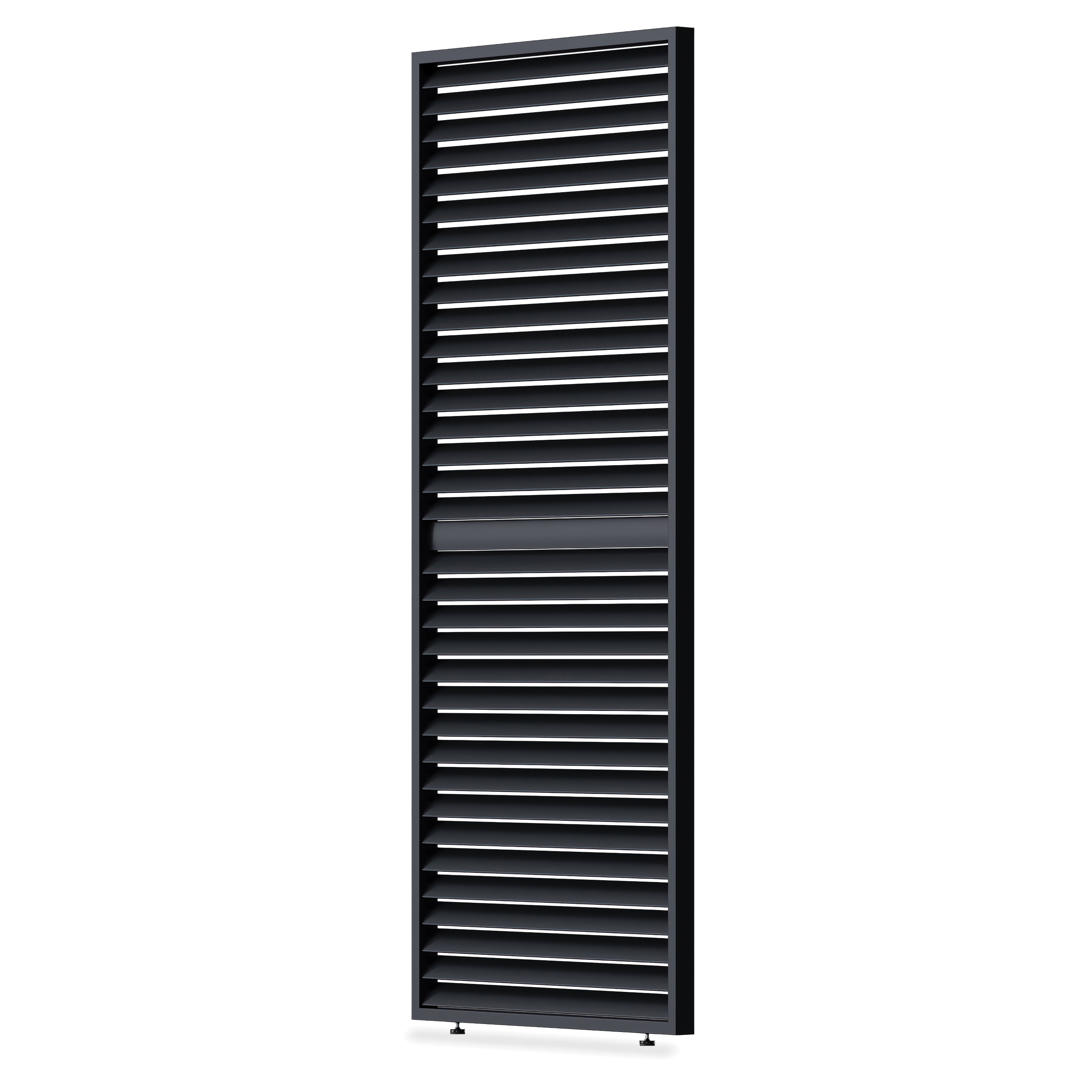 Panel żaluzjowy poziomy regulowany do pergoli ELEGANCE/DELUXE/FUSION 1 m Anthracite - Gutroof