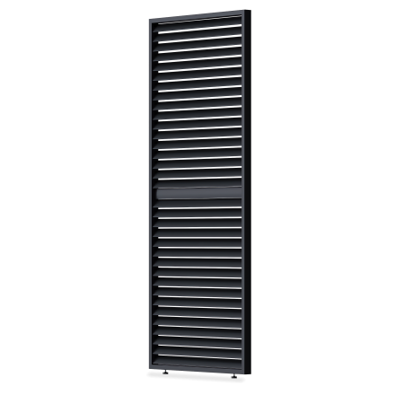 Panel żaluzjowy poziomy regulowany do pergoli ELEGANCE/DELUXE/FUSION 1 m Anthracite - Gutroof