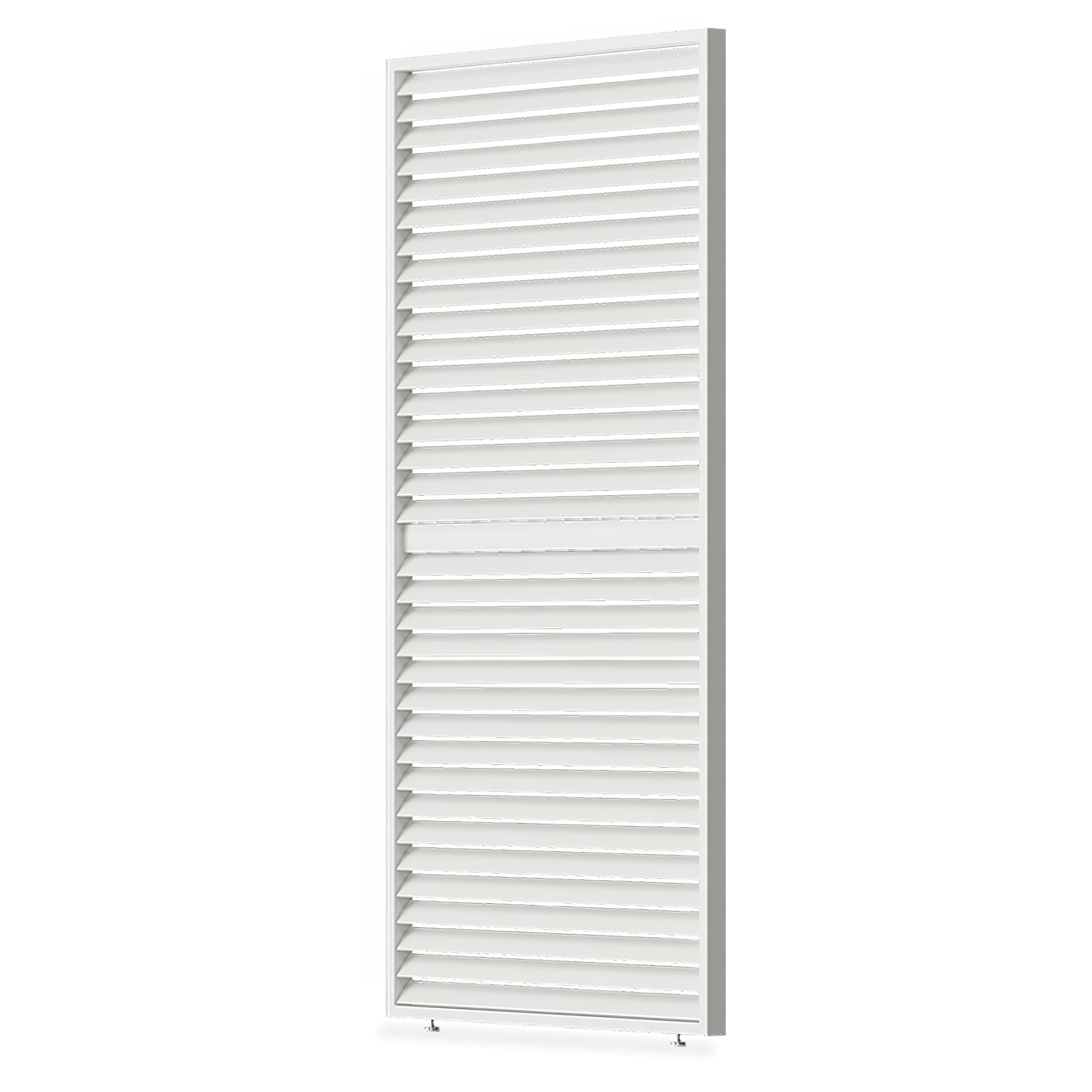 Elegance/Deluxe/Fusion panel żaluzjowy poziomy regulowany, 1.2 m, biały, bez tła