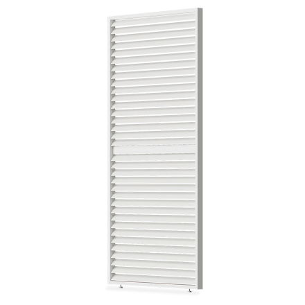 Elegance/Deluxe/Fusion panel żaluzjowy poziomy regulowany, 1.2 m, biały, bez tła