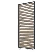 Panel żaluzjowy poziomy do pergoli ELEGANCE/DELUXE/FUSION 1.2 m Woodgrain - Gutroof