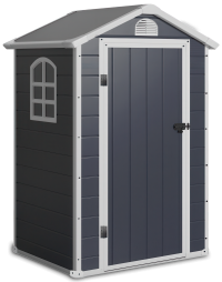 Widok na domek na narzędzia Vermont 134x104 cm - Hardmaister