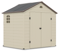 Domek ogrodowy VERMONT 242x192cm Beige - Hardmaister