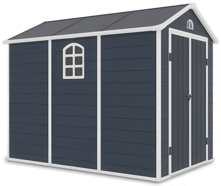 Domek ogrodowy Vermont 190x280cm Cold Grey - Hardmaister