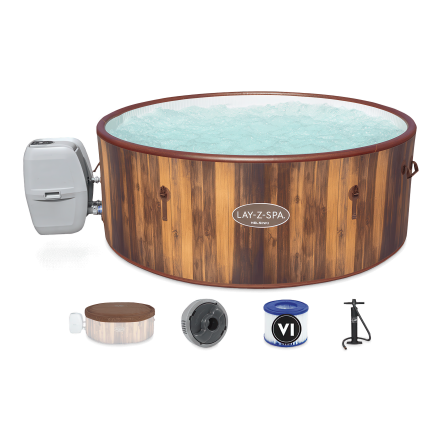 nadmuchiwane jacuzzi z aplikacją kontrolującą w zestawie z akcesoriami