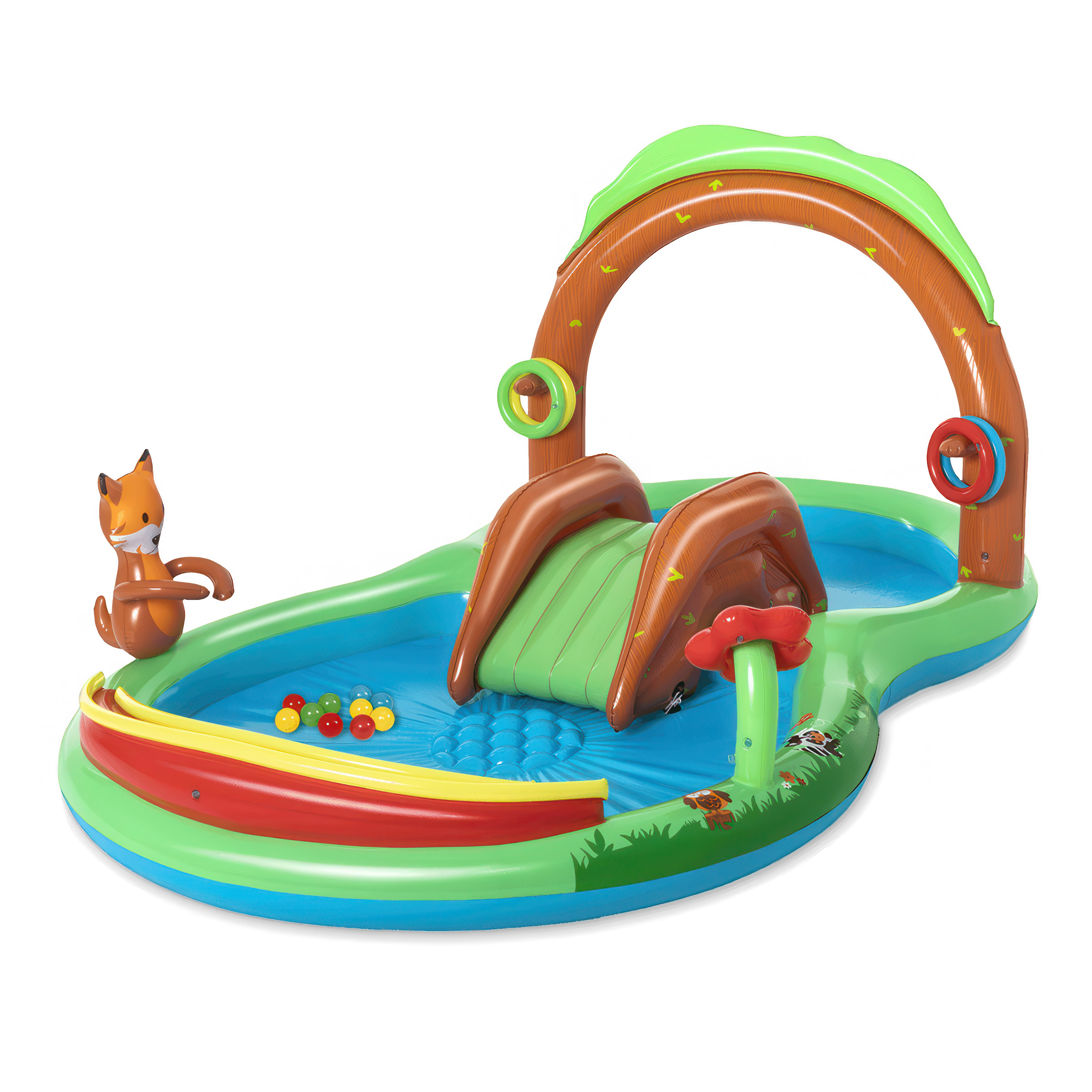 dmuchane kolorowe centrum zabaw dla dzieci