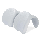 Biała poduszka zagłówek do jacuzzi