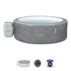 Zestaw jacuzzi z niezbędnymi akcesoriami