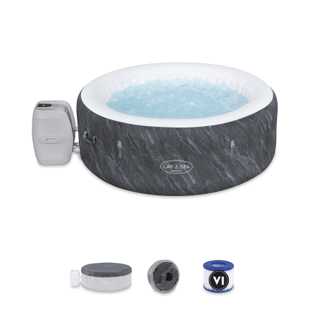 Zestaw jacuzzi z niezbędnymi akcesoriami