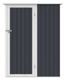Domek narzędziowy do ogródka Kent 143x89 Cold Grey Hardmaister