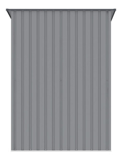 Tył domku narzędziowego Kent 143x89 Light Grey Hardmaister