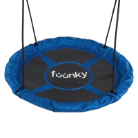 Huśtawka dziecięca śr. 100cm, Blue - Fuunky