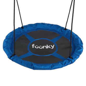 Huśtawka dla dzieci śr. 110cm, Blue - Fuunky