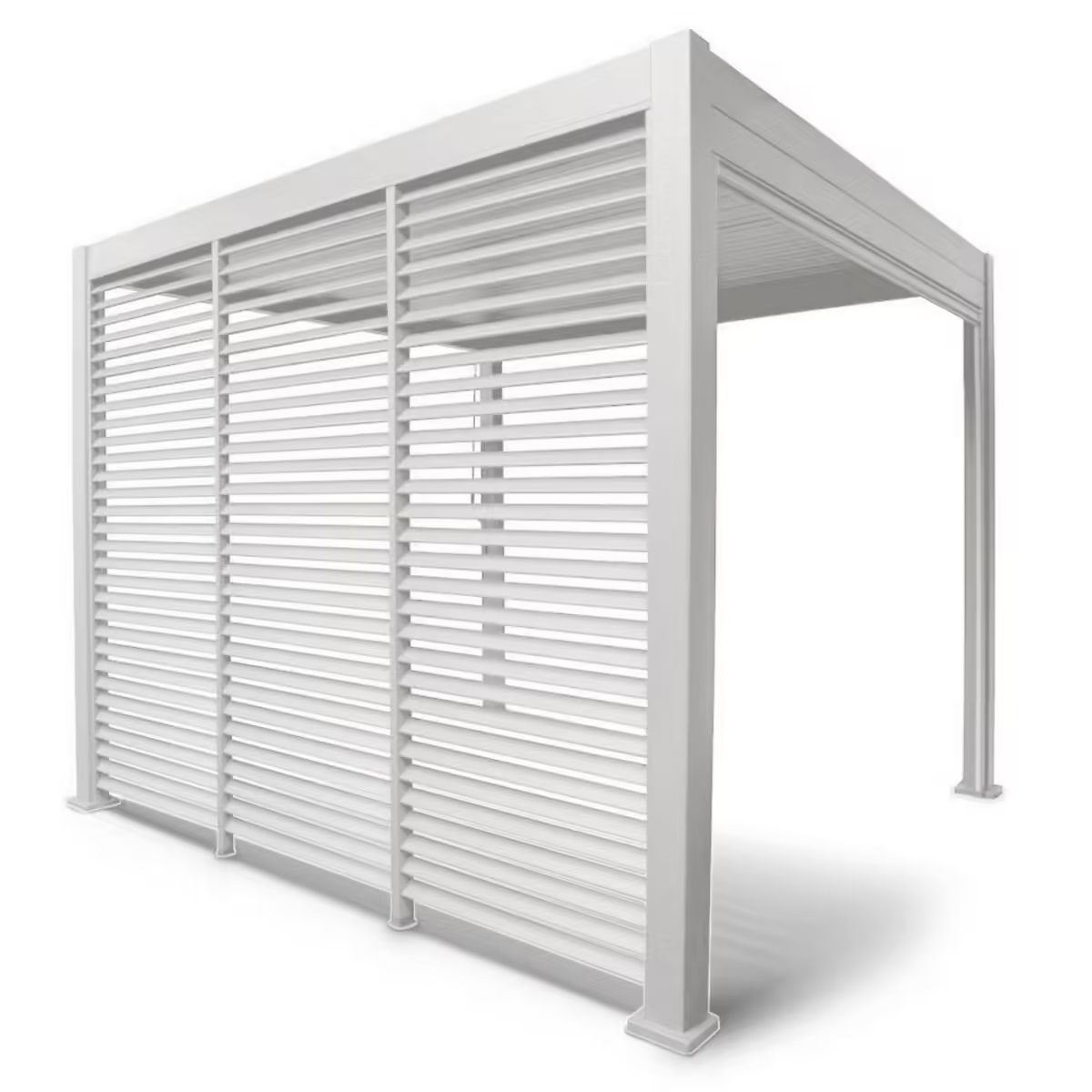 Konfiguracja paneli do żaluzji pergoli Premium, White 123,5cm Gutroof (1)