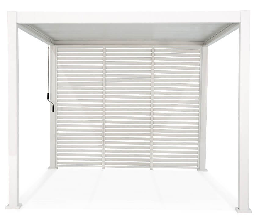 Konfiguracja paneli do żaluzji pergoli Premium, White 93cm Gutroof (2)