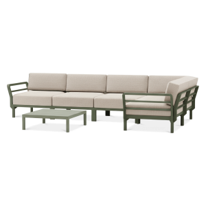 Zestaw mebli do ogrodu MAXIMO 5 Cactus-Perla NARDI