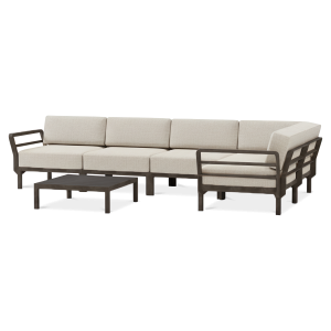 Komplet mebli do ogrodu MAXIMO 5 Terra-Perla NARDI