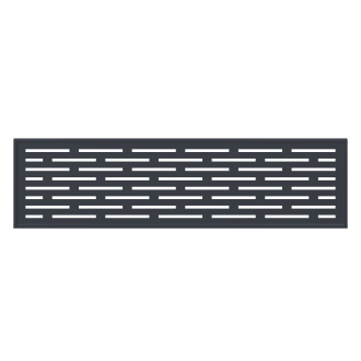 Kratka dekoracyjna do przęseł ogrodowych NEO - Gutroof