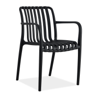 Krzesło ogrodowe RONA Black - Bjørkka