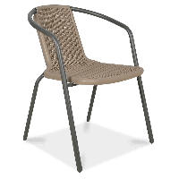 Krzesło ogrodowe SIMPLE Cappuccino
