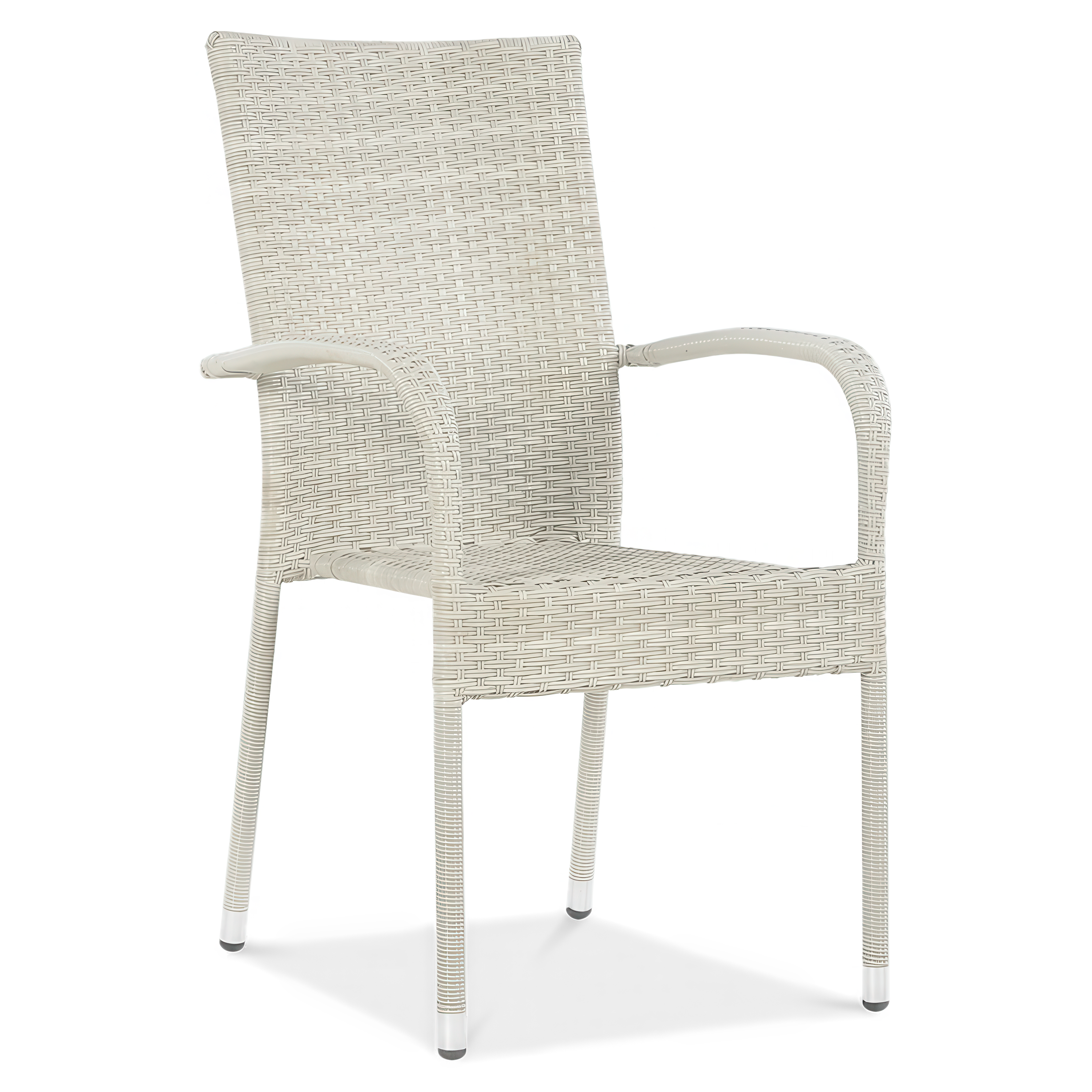 Krzesło z technorattanu FIESTA White